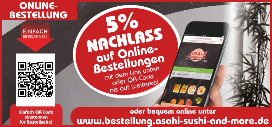 Asahi Nachlass 5 Prozent